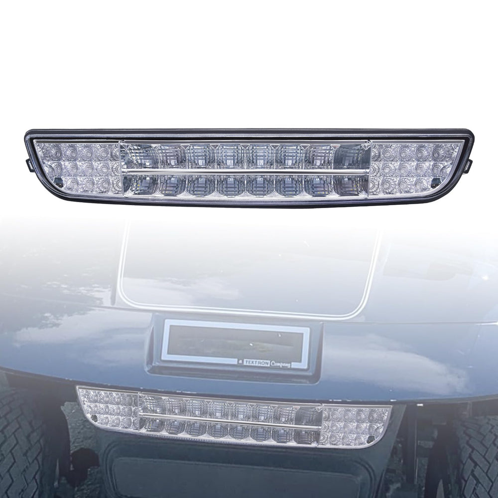 Orle Oko front view headlight bar showing full LED face and clean fit