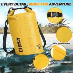 OSAH DRYPAK waterproof phone case included protects touchscreen valuables