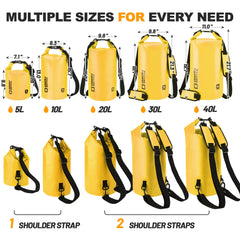 OSAH DRYPAK roll-top seal detail demonstrating secure waterproof closure