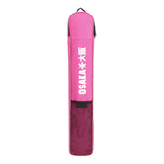 Osaka pink bag front view showing roomy storage and visibility
