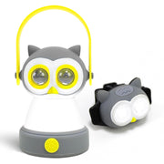 OSCEVIA owl lantern front view showing child-friendly design and portability