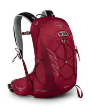 Osprey Talon 11 front view showing pockets and hipbelt for organized carry
