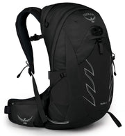 Osprey Talon front view showing pack shape and easy access pockets for efficient carrying