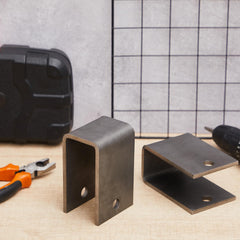 Otoolling plain steel finish detail highlighting weld-ready construction