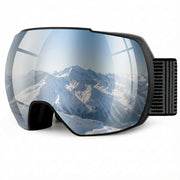 OULAIQI front view showing goggles and protective benefits
