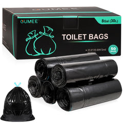 OUMEE front packaging showing 50 bags and 30 gel sachets for convenience