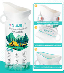 OUMEE sealed zipper leakproof detail for secure transport