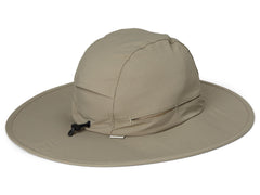 Outdoor Research Sunbriolet close-up of brim and mesh panels highlighting breathability