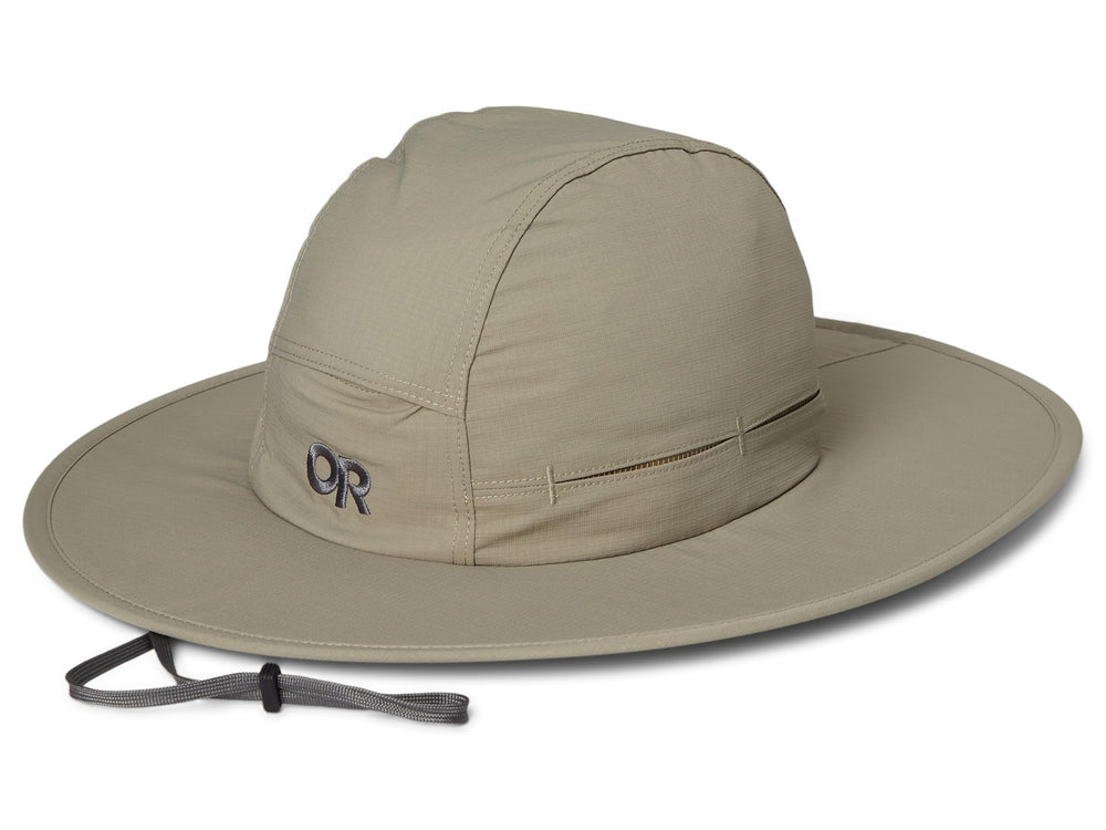 Outdoor Research Sunbriolet front view showing brim and profile, ideal sun coverage