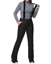 Outdoor Ventures front view bib pants showing full coverage and protection
