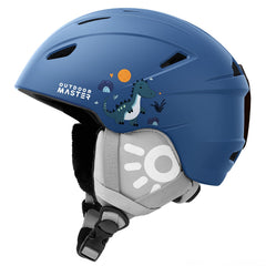 OutdoorMaster Anoa front view showing hard shell and playful color, promoting protection