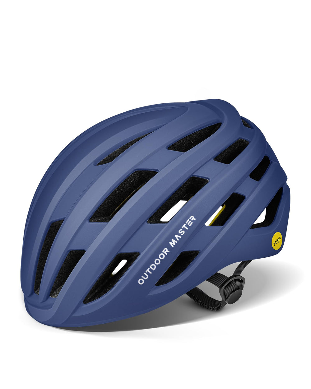 OutdoorMaster helmet front view showing sleek shell and ventilation for comfortable rides