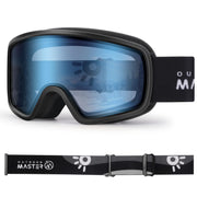 OutdoorMaster front view black frame showing kid-friendly fit and wide vision benefit