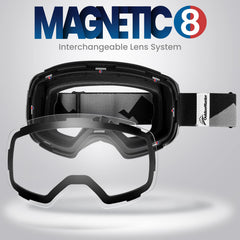 OutdoorMaster PRO close-up of lens edge highlighting precise fit and durability