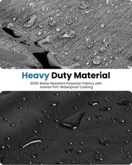 OutdoorMaster close-up of 900D fabric texture and waterproof coating for durability