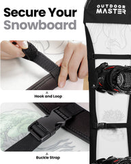 OutdoorMaster neoprene interior close-up for cushioned scratch protection