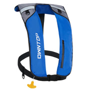 Owntop front view of swim jacket showing compact profile and quick access
