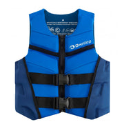 Owntop front view of swim vest showing secure fit and mobility
