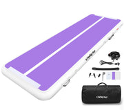 OWROMI front view inflated mat showing durable surface and safe landing benefit