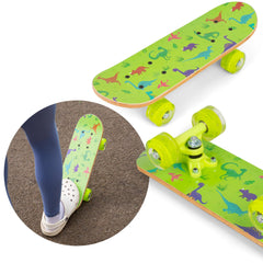 Ozbozz rear deck dinosaur artwork visible and durable for kids