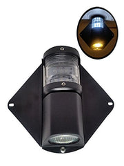 Pactrade Marine side profile of vertical mount demonstrating low-profile installation