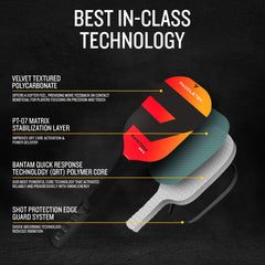 Paddletek Bantam EX-L used in match play demonstrating responsive touch and controlled power