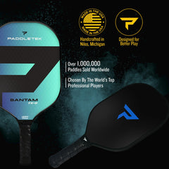 Paddletek Bantam TS-5 edge and shock guard highlighting durability