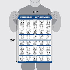 Palace Learning dumbbell poster close-up showing technique cues and safer lifting