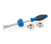 Park Tool BBT-304 front view showing full bearing tool set and components for accurate installs