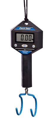 Park Tool DS-1 front display showing precise weight readout and readability benefit