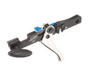 Park Tool HBT-1 front view showing compact aluminum body and functionality for accurate cuts
