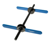 Park Tool HHP-3 front view showing compact press frame and components for precise installs