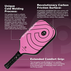 Passion Pulse handle detail showing extended cushioned grip for secure, comfortable hold
