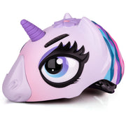 PATHLANE unicorn helmet front packaging showing playful design and safety
