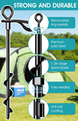 Power drill with Payivsve 14mm adapter installing anchor, showing quick installation benefit