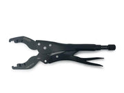 Pedro's Vise Whip II front view showing compact locked position and durable finish