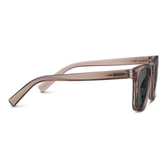 Peepers by PeeperSpecs worn while reading phone outdoors showing clear near vision and sun protection