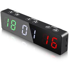 PELLOR front display showing bright scores for quick readability