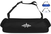 Penveer front view of waterproof hand warmer pouch, shows compact warmth
