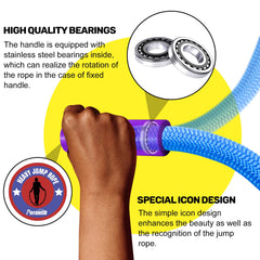 Perantlb full rope laid out to show 9.2ft length and 1-inch thickness