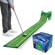 PERFECT PRACTICE full mat laid out showing complete putting surface and benefits