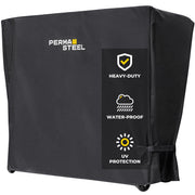 Permasteel front view cover protecting cooler and preventing weather damage