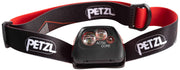 PETZL ACTIK CORE front view showing lamp and headband for visibility