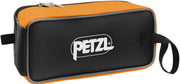 Petzl FAKIR front view showing reinforced bottom and secure closure for pack protection