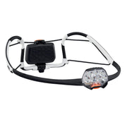Petzl IKO front view showing lamp and even beam for reliable visibility