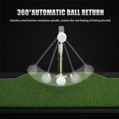 PGM alignment ball mid-flight helping judge distance and trajectory