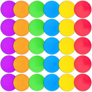 PIKZH front pack of 12 colorful flat markers for visible training