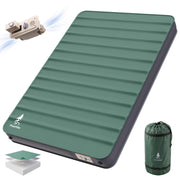 PineHike full-size pad front view showing two-person comfort and quick setup