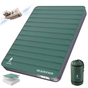PineHike queen pad front view showing full-size comfort and quick setup benefit