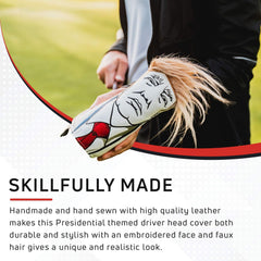 Pins & Aces extra-long hair detail adding bold style and easy recognition